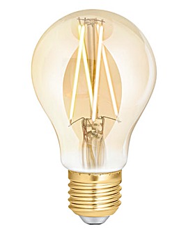 4LITE A60 Filament Bulb Amber E27