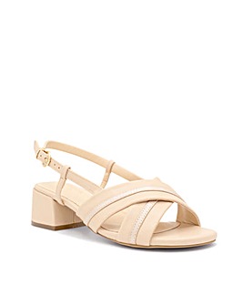 Paradox London Nancy Wide E Fit Block Heel Sandal