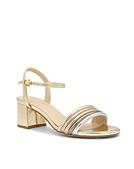 Paradox London Ilaria Low Block Heeled Sandal