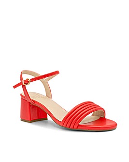 Paradox London Ilaria Low Block Heeled Sandal