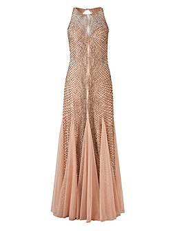 Beaded Maxi Dress