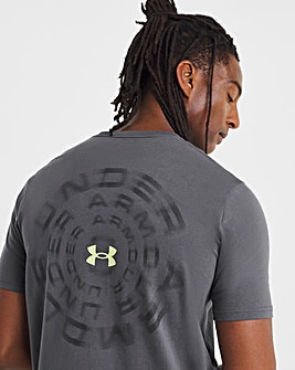 Under Armour Back Print Blur Logo T-Shirt