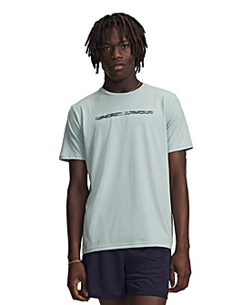 Under Armour Back Print Blur Logo T-Shirt