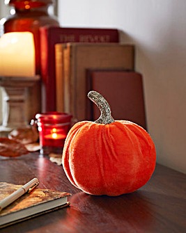 Gisela Graham Halloween Small Pumpkin Decoration
