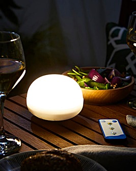 Battery Powered Rechargeable Outdoor Bulb Light