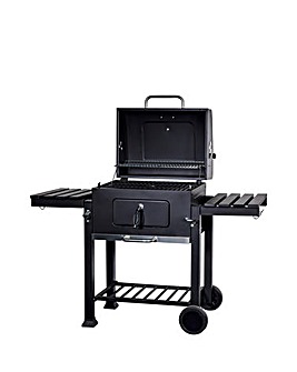 George Foreman XL Smoker Charcoal Barbecue