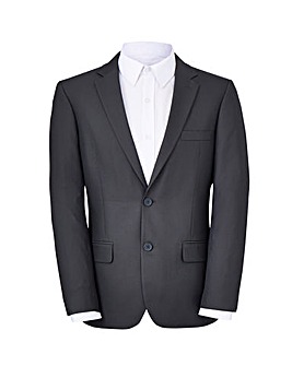 W&B LONDON Grey Slim Value Suit Jacket Regular