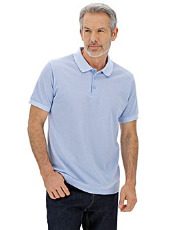 Pique Stripe Collar Polo Shirt