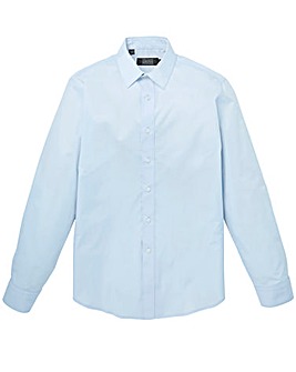 Blue Long Sleeve Formal Shirt Long