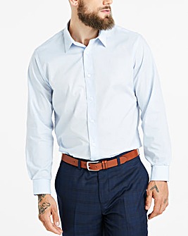 Blue Long Sleeve Formal Shirt Regular