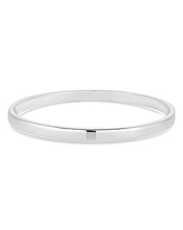 Simply Silver Sterling Silver Polished Bangle