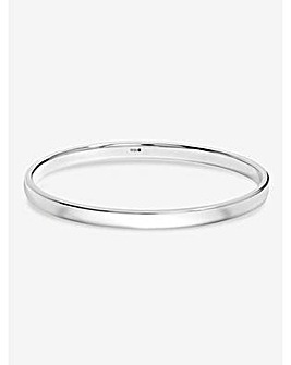 Simply Silver Sterling Silver 925 Classic Bangle