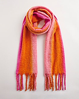 Multi Stripe Blanket Scarf