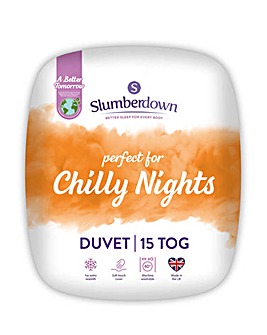 Slumberdown Chilly Nights 15 Tog Duvet