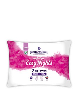 Slumberdown Cosy Nights Side Pillows - 2 Pack