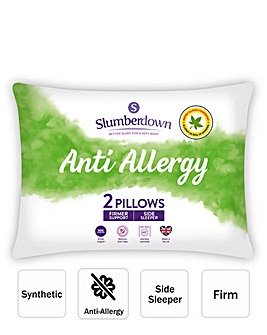 Slumberdown Anti Allergy Firm Pillows