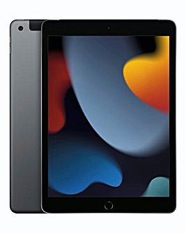 Apple iPad 9th Gen (2021) 10.2-inch, Wi-Fi + Cellular, 64GB - Space Grey