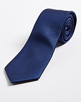 Navy Plain Tie