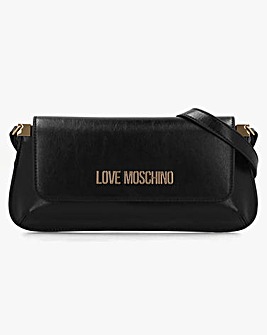 Love Moschino Smart Black Evening Shoulder Bag