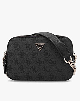 Guess Noelle II Coal Logo Cross-Body Camera Bag