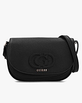 Guess Calebra Convertible Black Cross-Body Bag