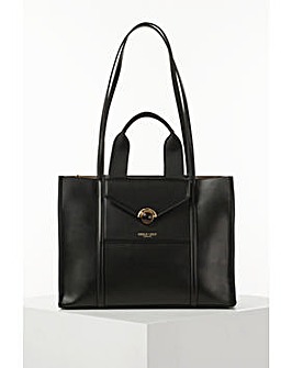 Luella Grey  Darcy Black Laptop Tote