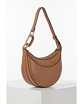 Luella Grey  Hester Camel Shoulder Bag