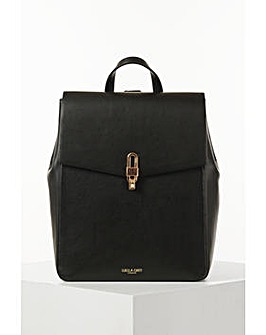 Luella Grey  Hilda Black Laptop Rucksack