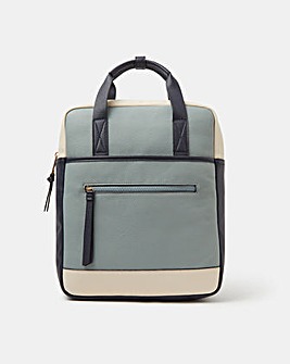 Accessorize Faux Leather Backpack