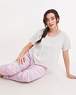 Boux Avenue Zebra Tee & Legging Set