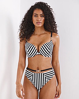 Boux Avenue Mirissa Mono Stripe Bikini Brief