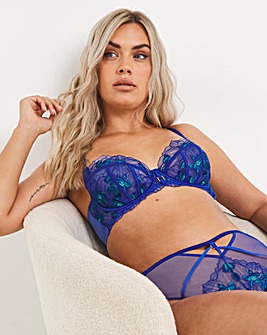 Ann Summers The Ambitious DD+ Non Pad Balcony Wired Bra