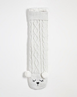 Boux Avenue Polar Bear Slipper Socks