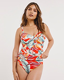 Fantasie Bamboo Grove Twist Front Wired Tankini Top