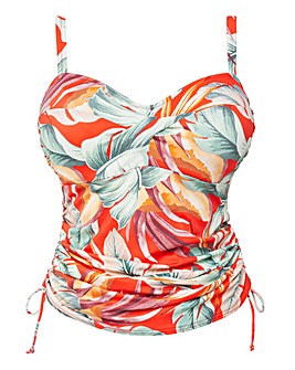Fantasie Bamboo Grove Twist Front Wired Tankini Top