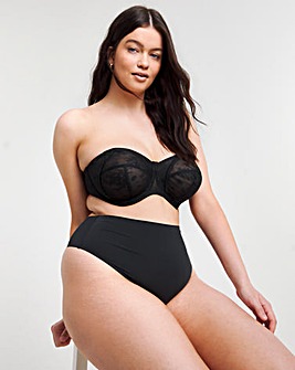 Goddess Verity Strapless Wired Bra Black
