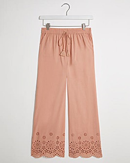 Vibrant Islands Broderie Anglasis Beach Trouser