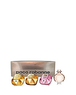 Paco Rabanne 4x 5ml EDP Ladies Mini Set