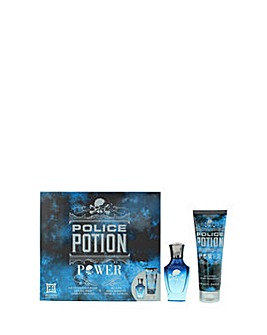 Police Potion Power 2 Piece Gift Set: Eau de Parfum 30ml - Shower Gel 100ml