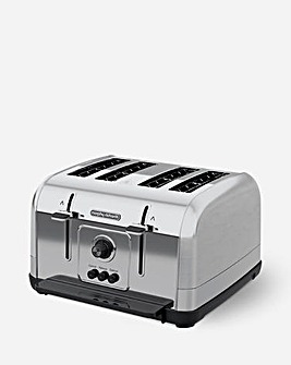 Morphy Richards 240130 Venture 4 Slice Brushed Stainless Steel Toaster