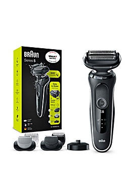 Braun Series 5 W4650 Wet & Dry Rechargeable Shaving Kit