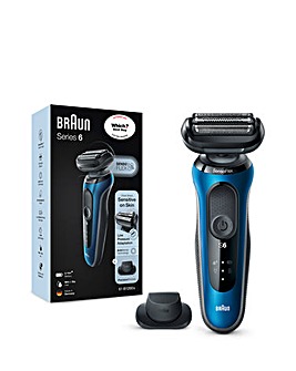 Braun Series 6 B1200 Rechargeable Shaver with Precision Trimmer