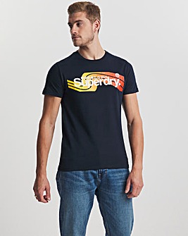 Superdry Short Sleeve Cali Logo T-Shirt