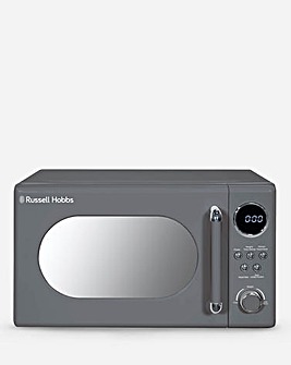 Russell Hobbs RHM2044G Retro 20 Litre Grey Digital Microwave