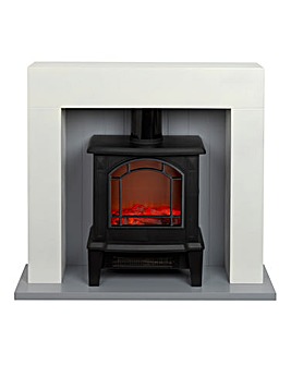 Beldray Floriana Electric Stove Fire Suite