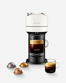 Nespresso 11706 Vertuo Next White Capsule Coffee Machine by Magimix