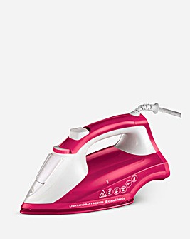 Russell Hobbs 26480 2400W Light & Easy Bright Berry Steam Iron