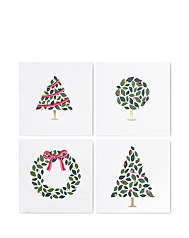 Kate Spade Holiday Napkin Set