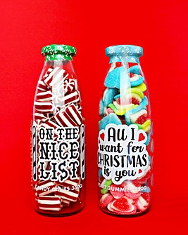 Treat Kitchen Christmas Sweet Bottles