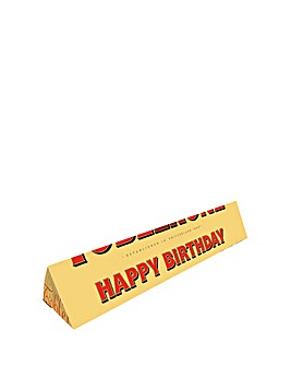 Toblerone Happy Birthday Bar